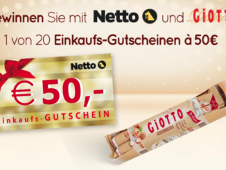 20 Netto Einkaufsgutscheine je im Wert von 50 EUR zu gewinnen